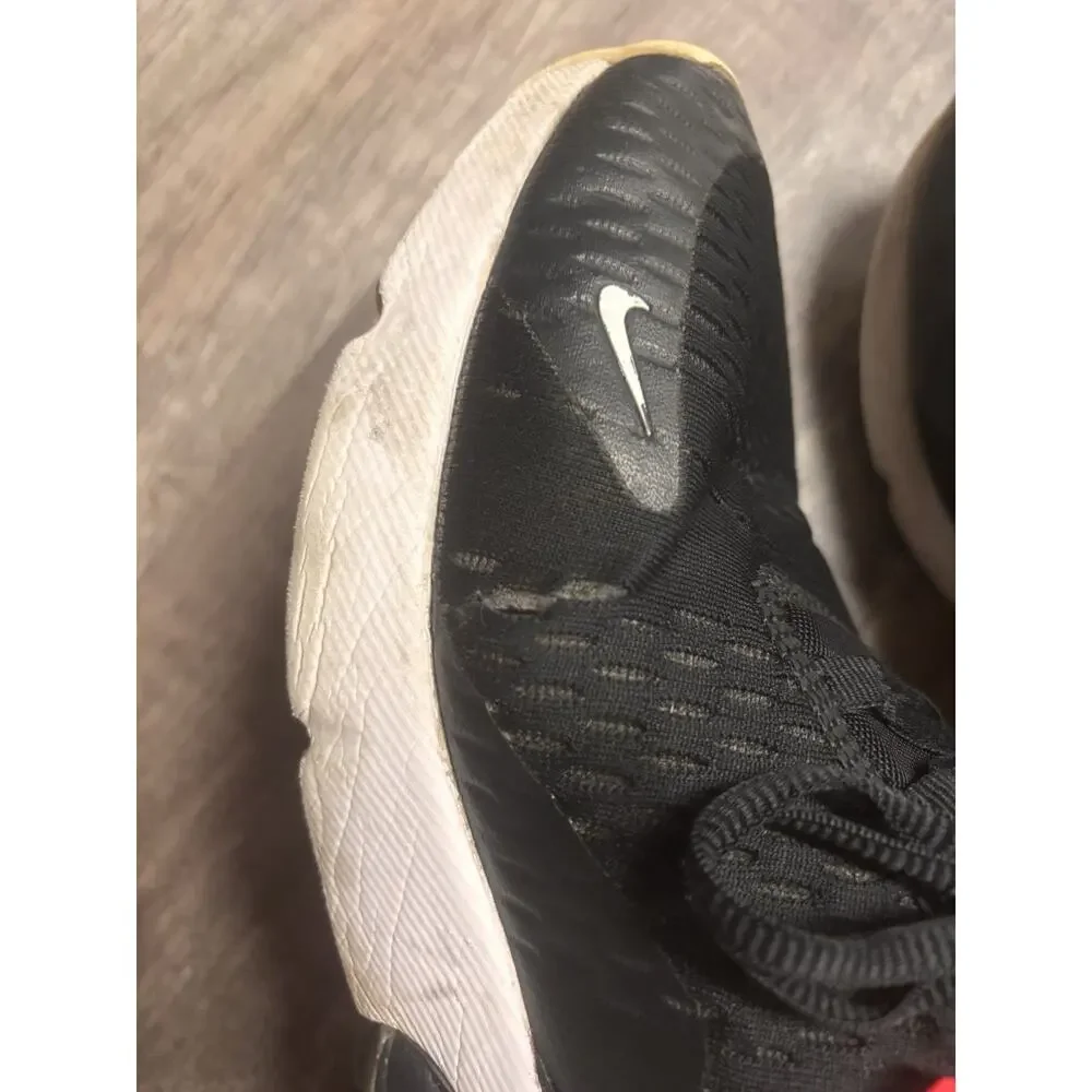 Nike Air Max 270 Black/White/Anthracite Running Shoes Athletic Sneakers Size 8